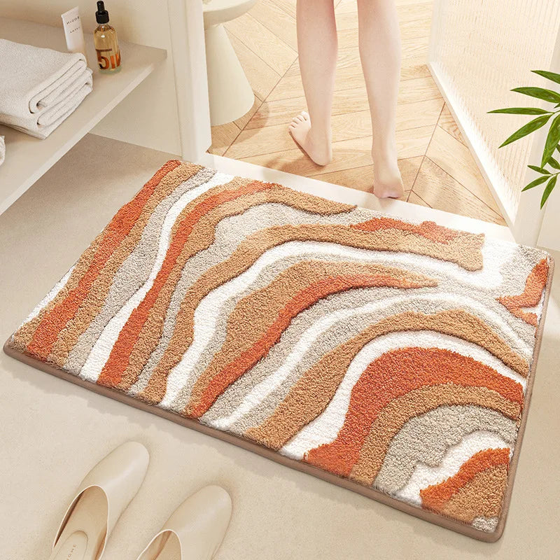 EarthLoom - Anti Slip Fabric Bath Mat