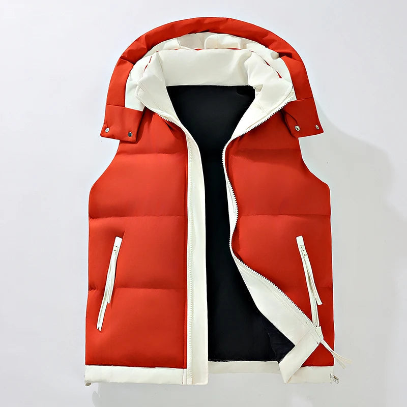 Astralforge - Warm And Padded Vest With Hood