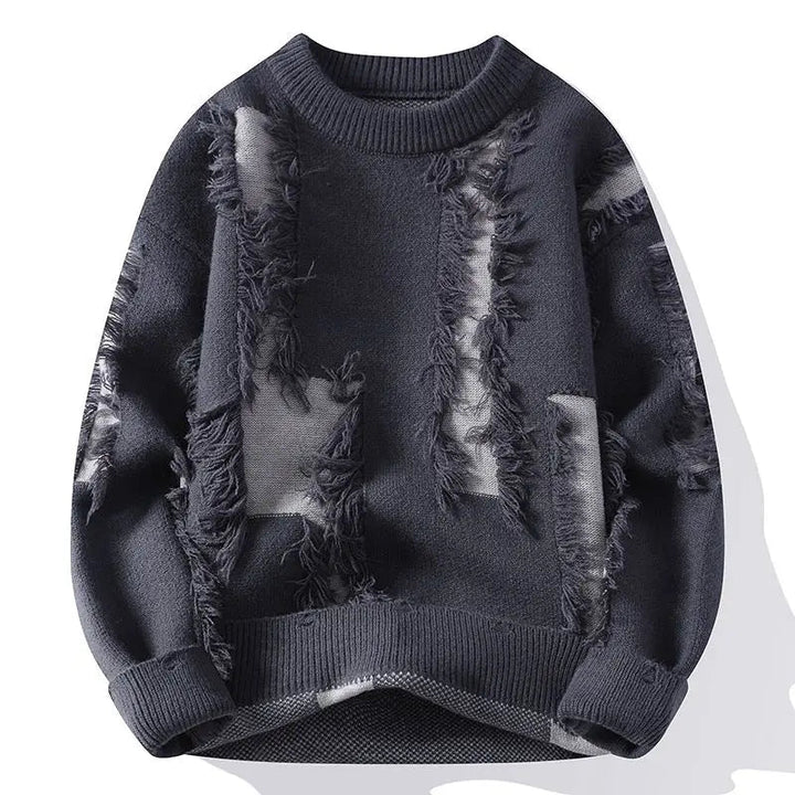 Samir - Patchwork Knitted Sweater