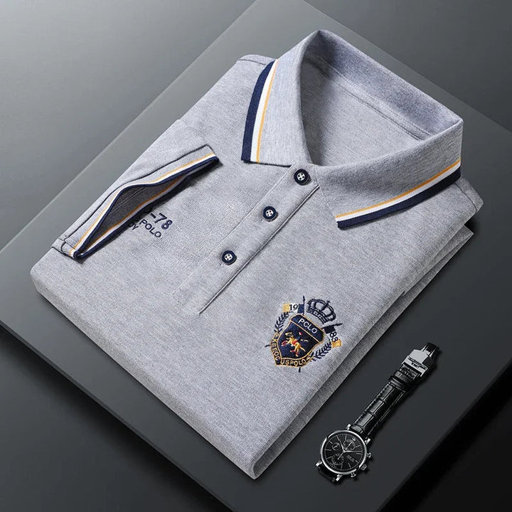 Mariusz - Breathable Short Sleeve Polo Shirt