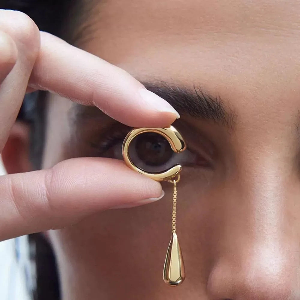 Judee - Drop Dangle Cuff Earrings