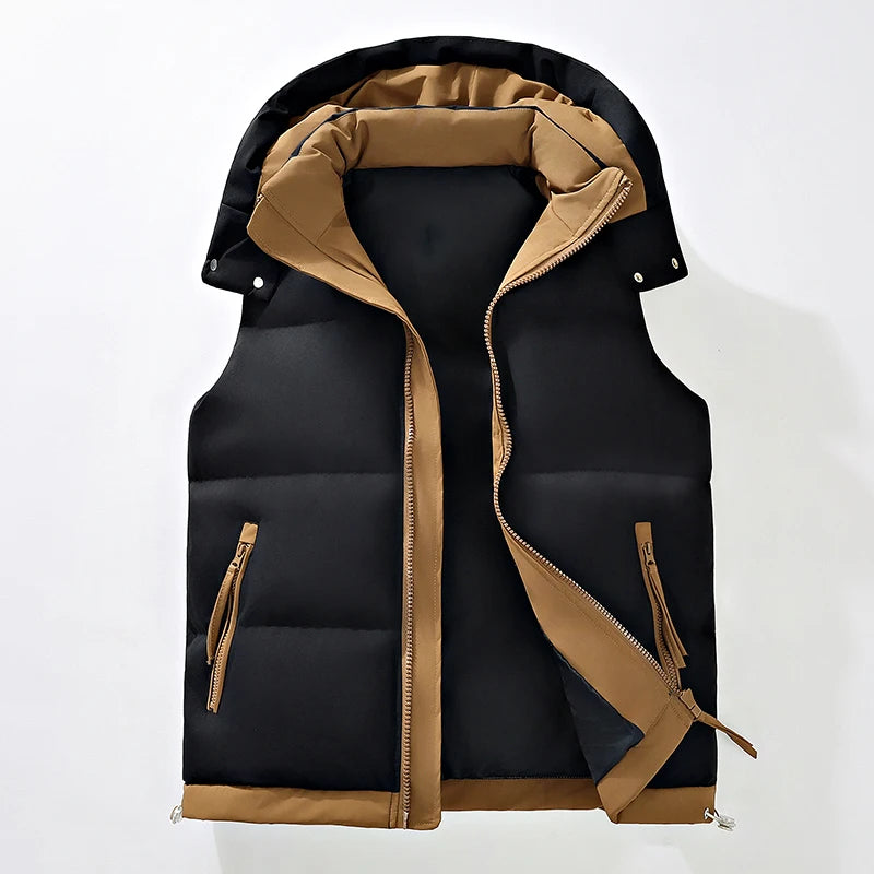 Astralforge - Warm And Padded Vest With Hood