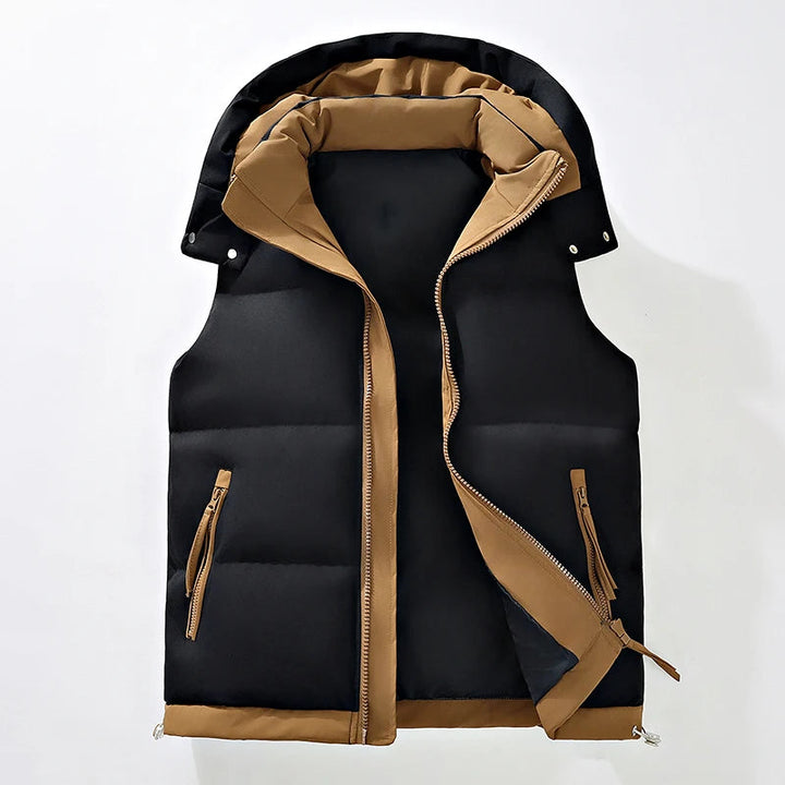 Astralforge - Warm And Padded Vest With Hood