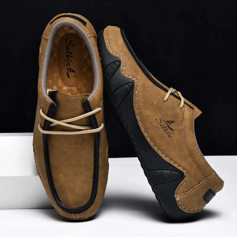 Rollel - Casual Lace Up Loafers