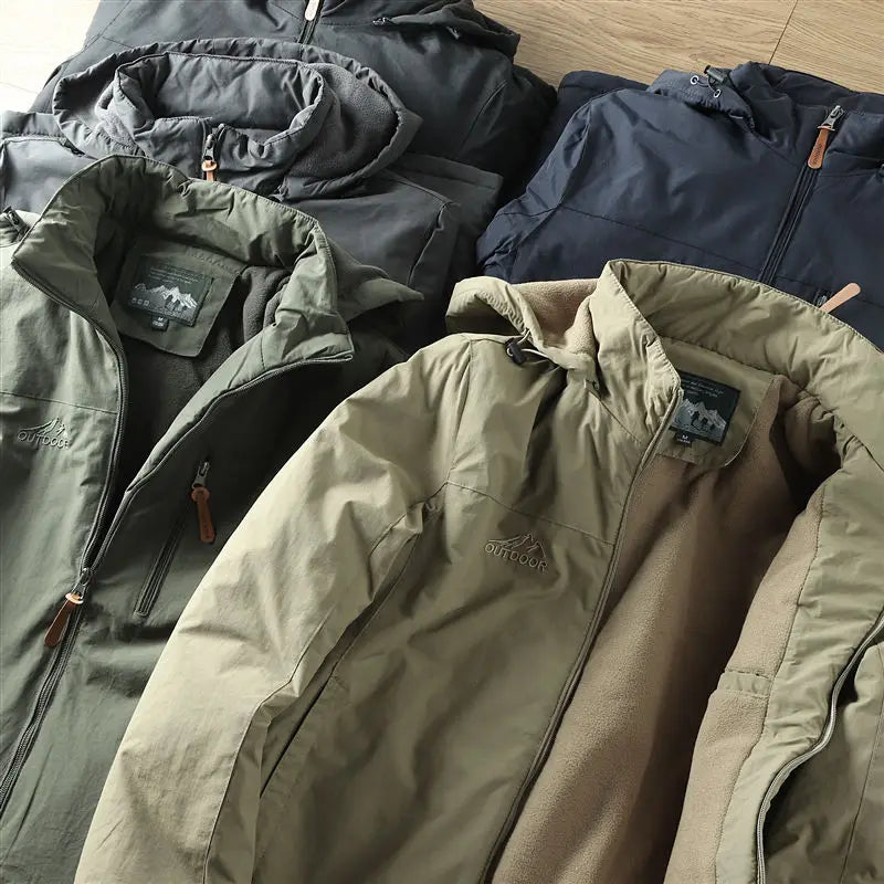 Linton - Waterproof Winter Coat with Fleece Lining