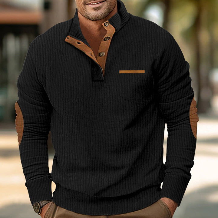 Malcolm - Long Sleeve Knitted Sweater