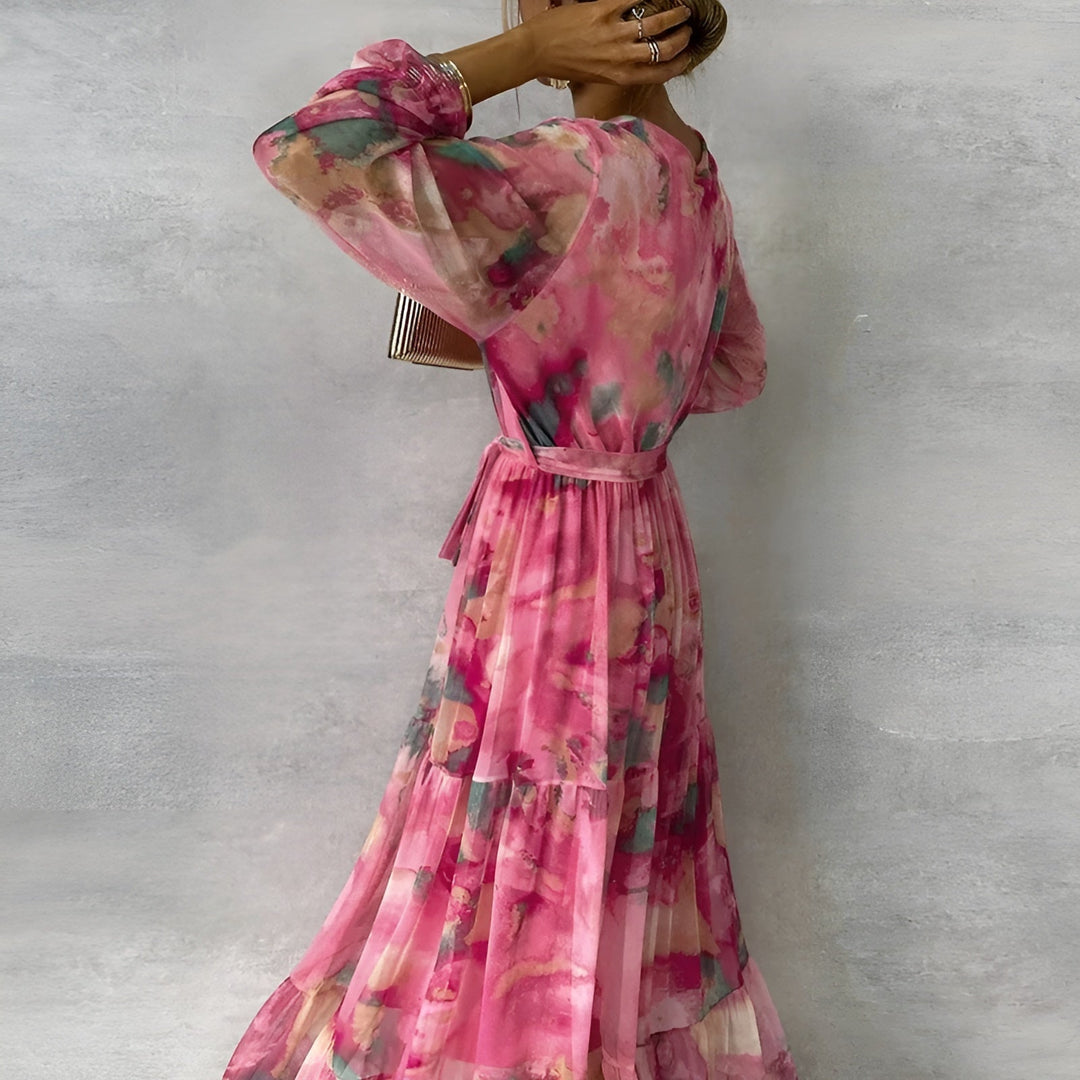 Marizanne - Elegant Pleated Summer Dress