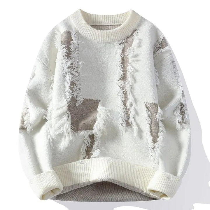 Samir - Patchwork Knitted Sweater