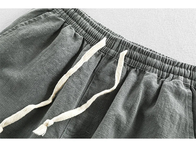 Leo - Casual Linen Shorts