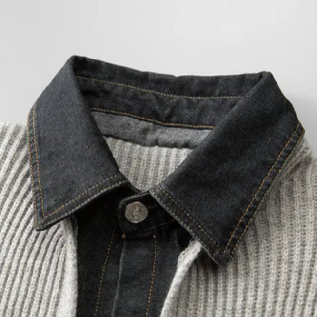 Jemaine - Fashionable Loose Jacket With Pockets