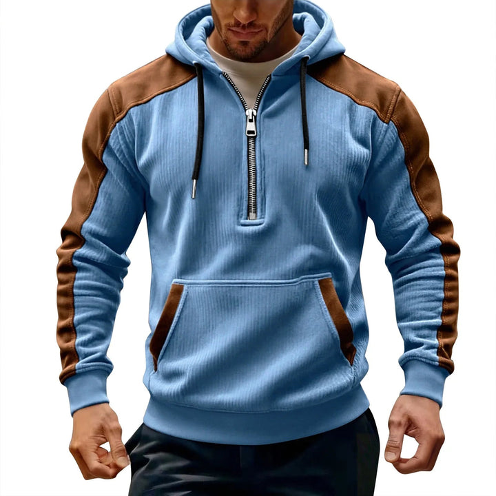 Aksel - Long Sleeve Sweater With Zipper