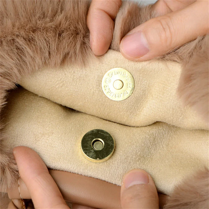 Narnia - Pumpkin Plush Shoulder Bag