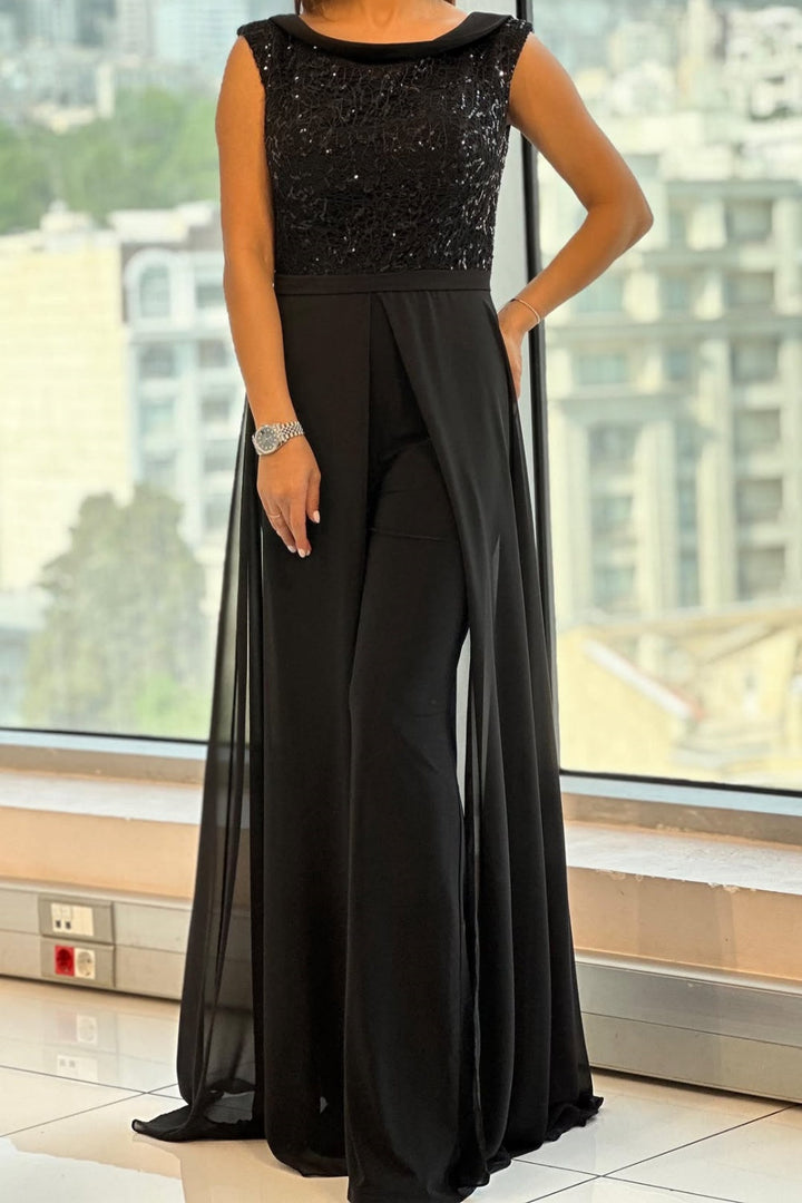 Dijaana - Classic Sleeveless Jumpsuit