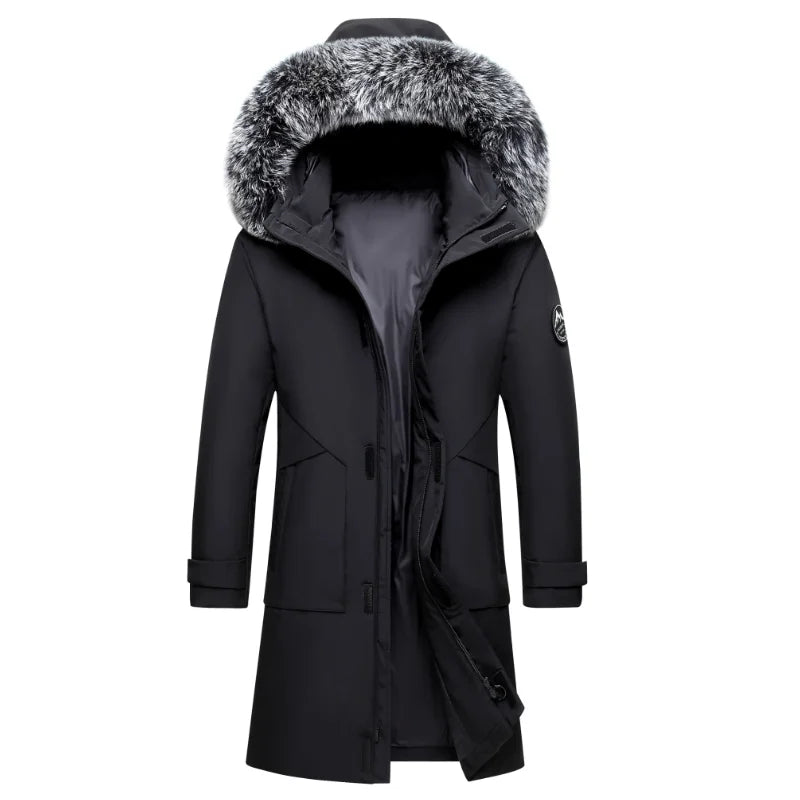 Eyal - Elegant Long Sleeve Bouclier Parka