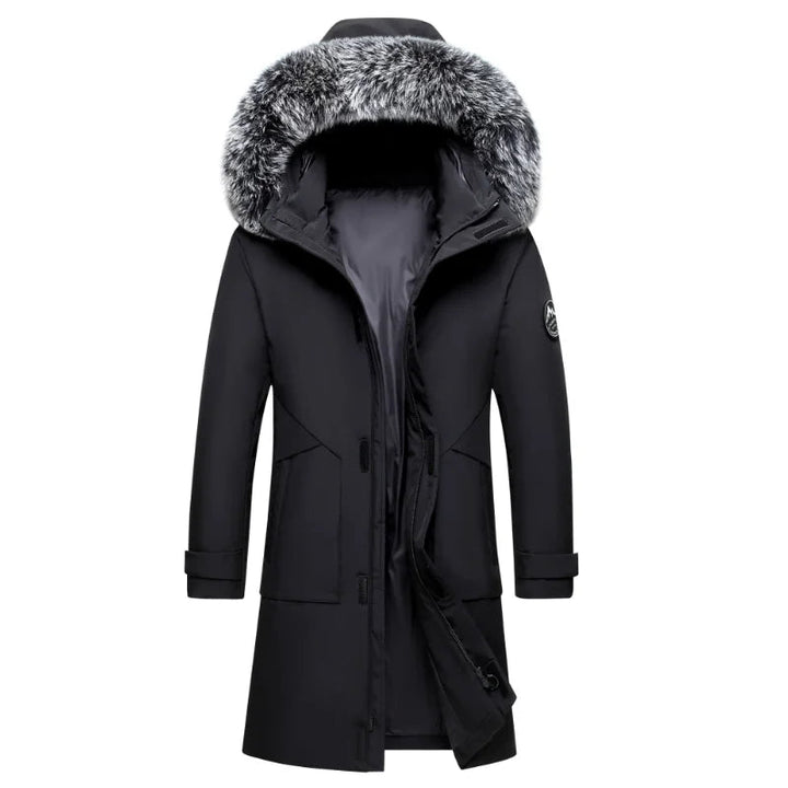 Eyal - Elegant Long Sleeve Bouclier Parka