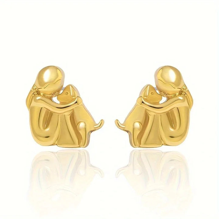 LoveWhisker - Earrings With Dog Icon