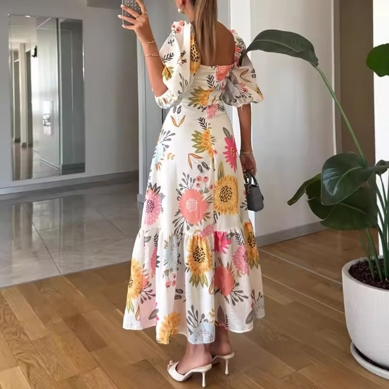 Kittina - Floral Maxi Dress