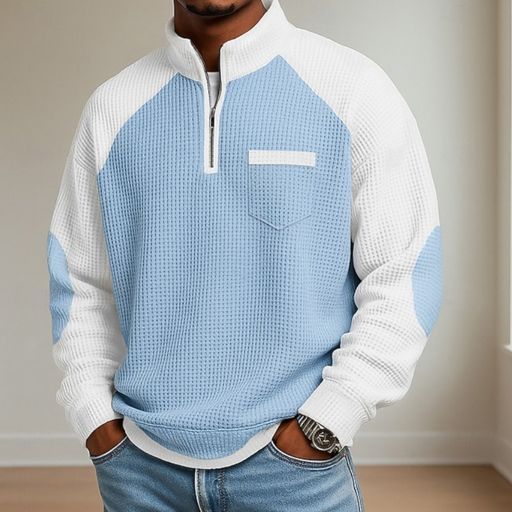 Dianine - Zip-up High Neck Sweater