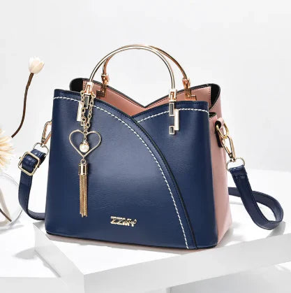 Orianna - Modern Two-Tone Signature Handbag