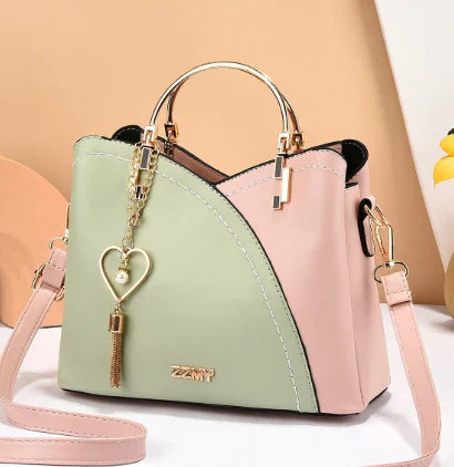 Orianna - Modern Two-Tone Signature Handbag
