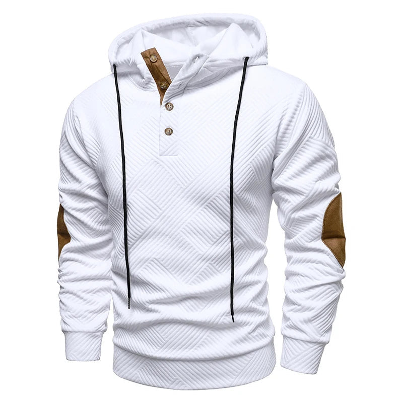 Slobodan - Stylish Long Sleeve Hooded Sweater