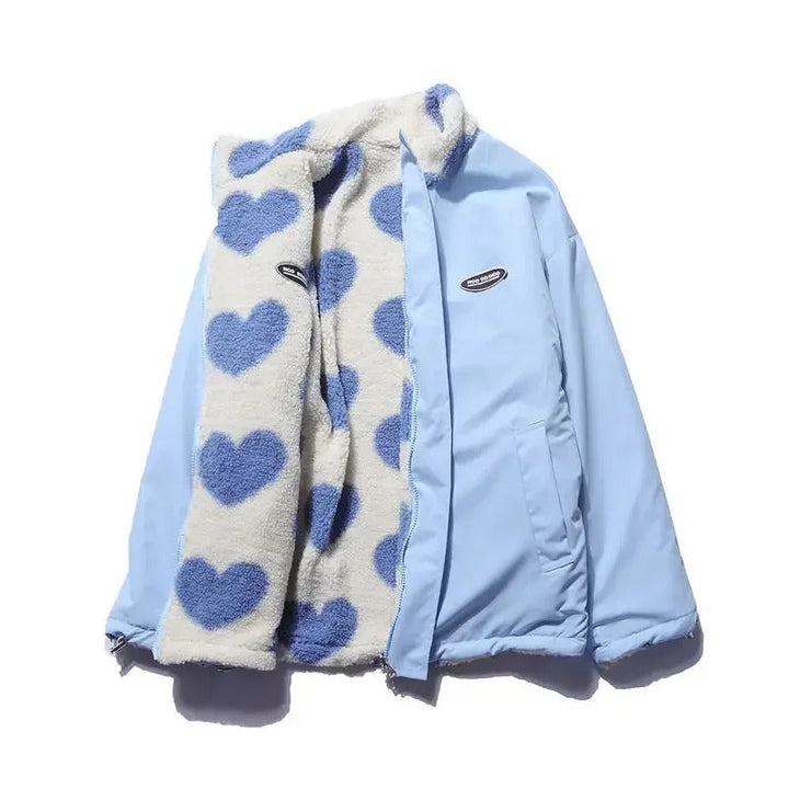 Almit - Long Sleeve Jacket With Heart Print