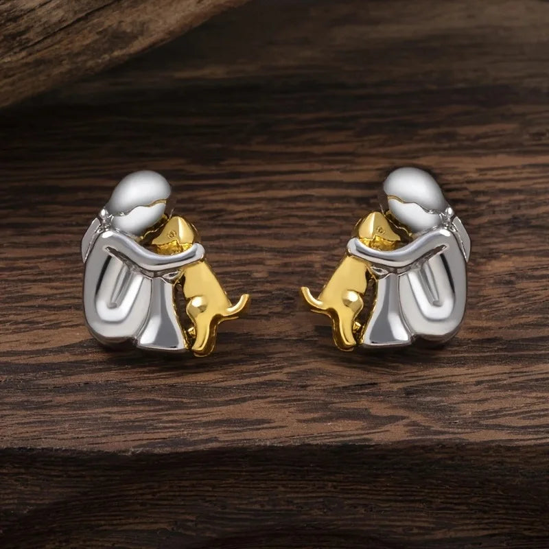 LoveWhisker - Earrings With Dog Icon