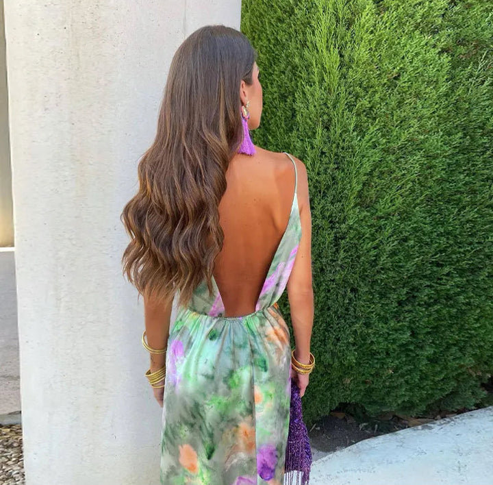 Kamaria - Luxury Sleeveless Summer Dress