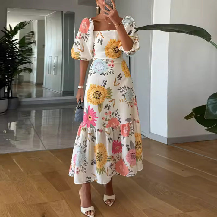 Kittina - Floral Maxi Dress