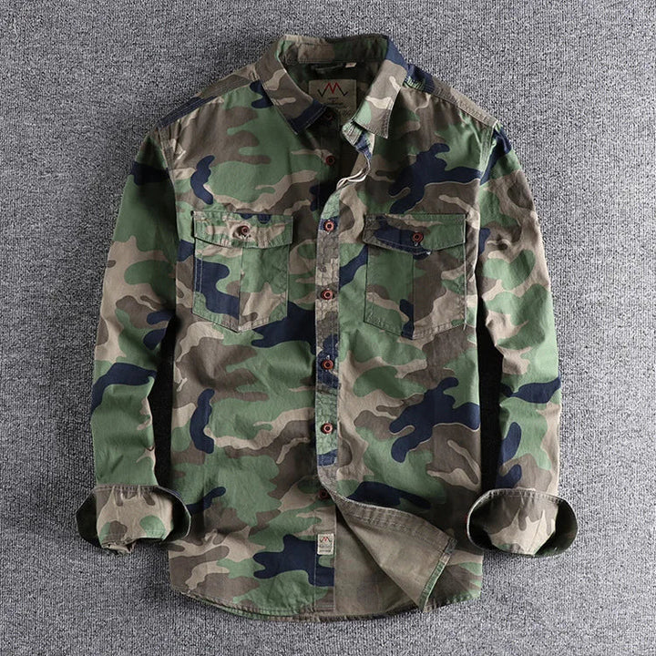 Firat - Long Sleeve Button-Up Shirt