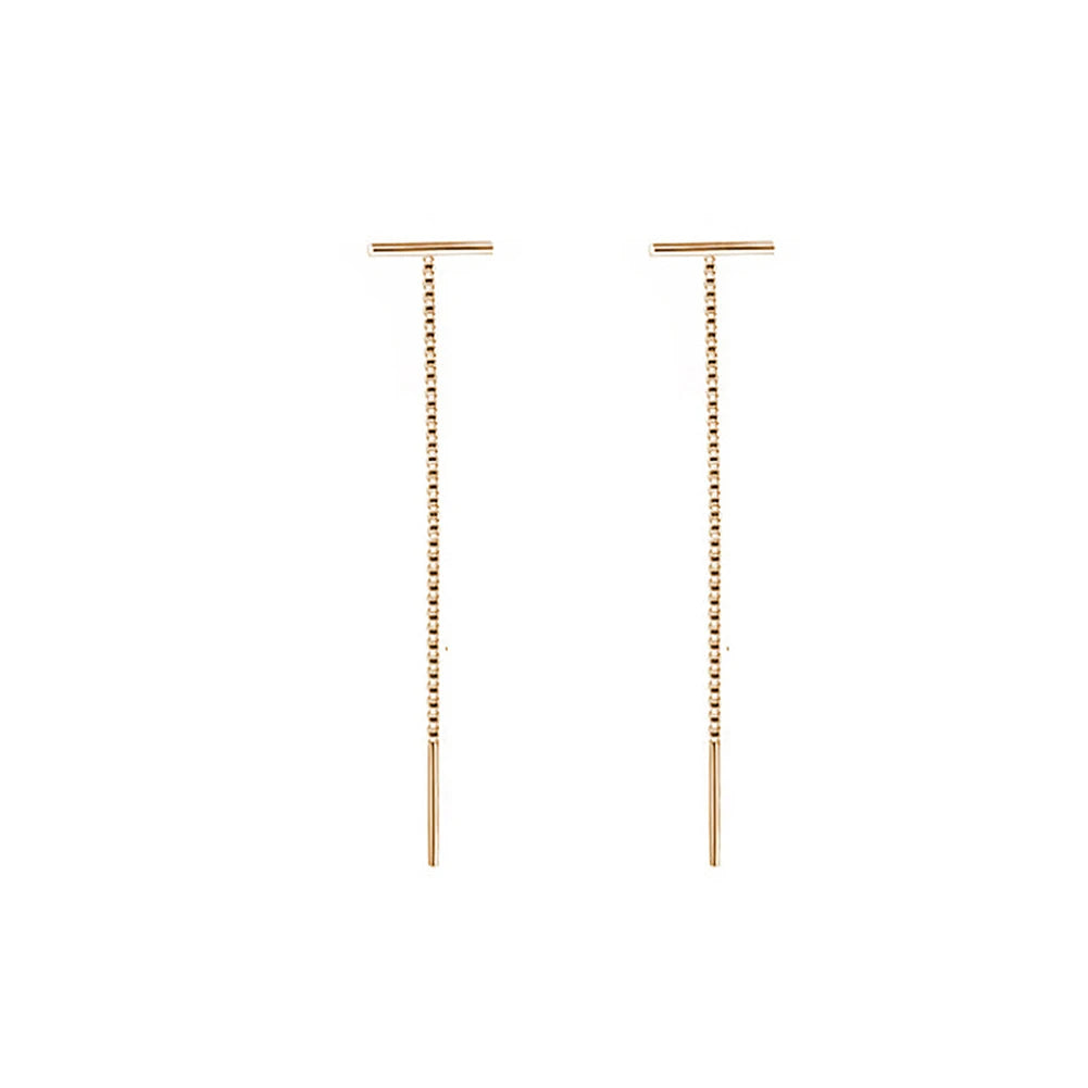 Jolana - T-Shaped Chain Earring