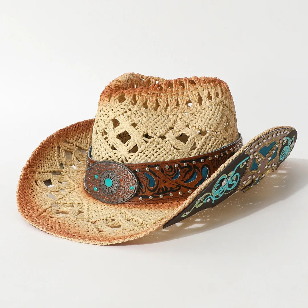 PrairieCrown - Woven Cowboy Hat