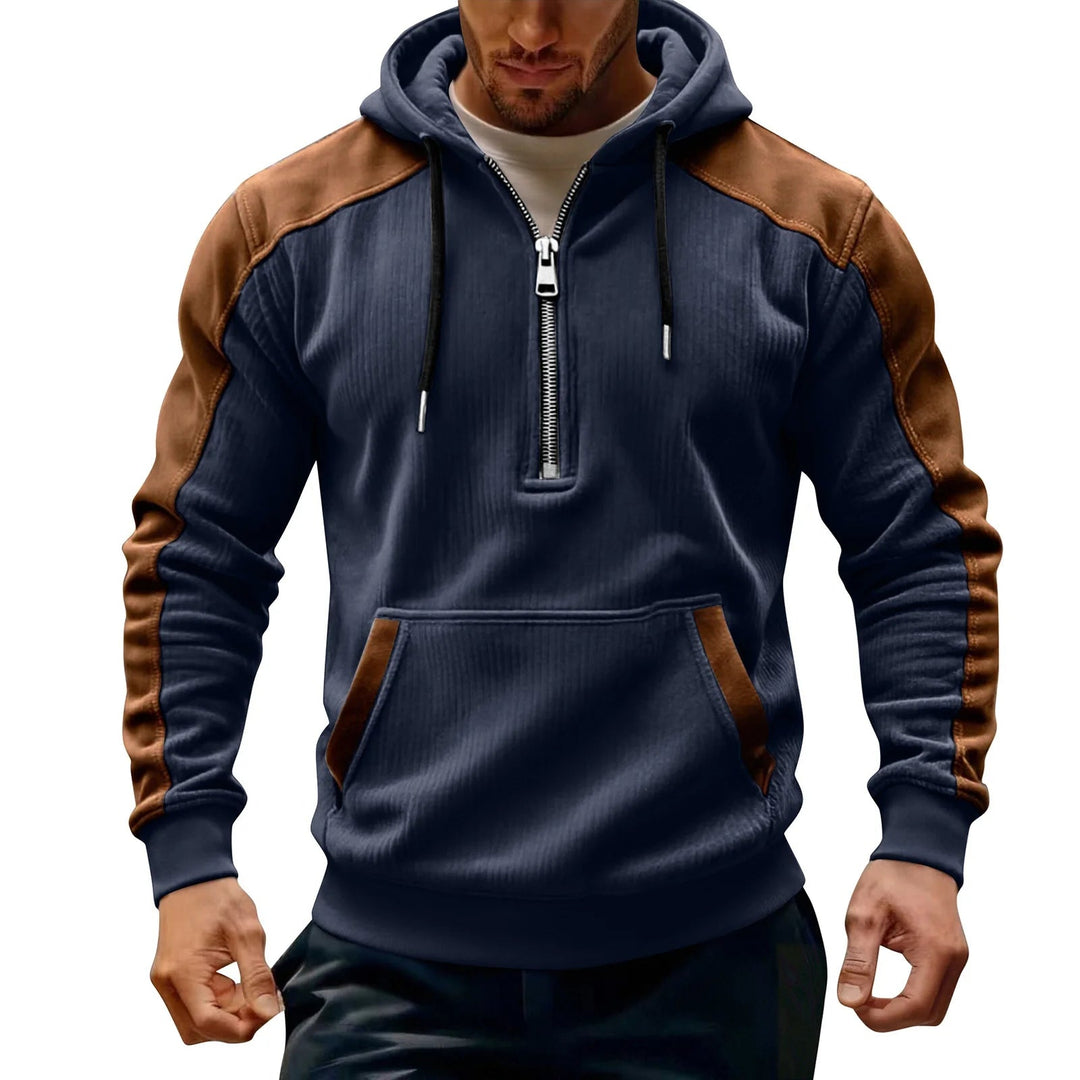Aksel - Long Sleeve Sweater With Zipper