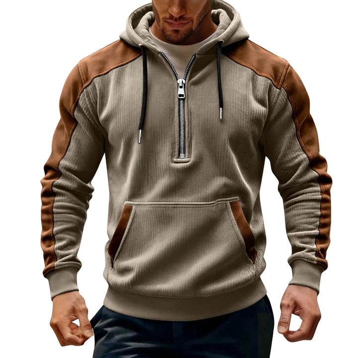 Aksel - Long Sleeve Sweater With Zipper