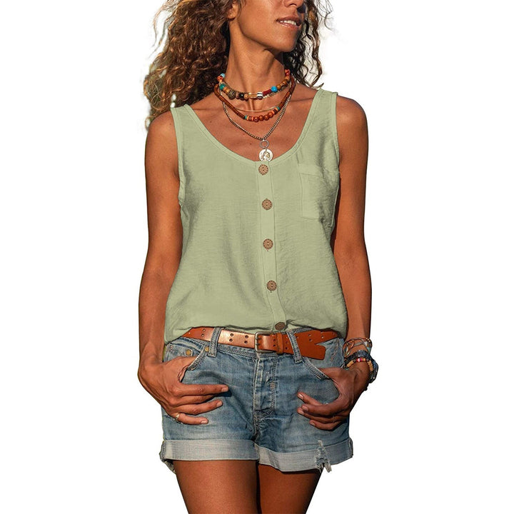 Freda - Lightweight Sleeveless Top