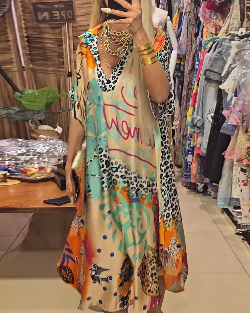Marianna - Casual V-Neck Dress