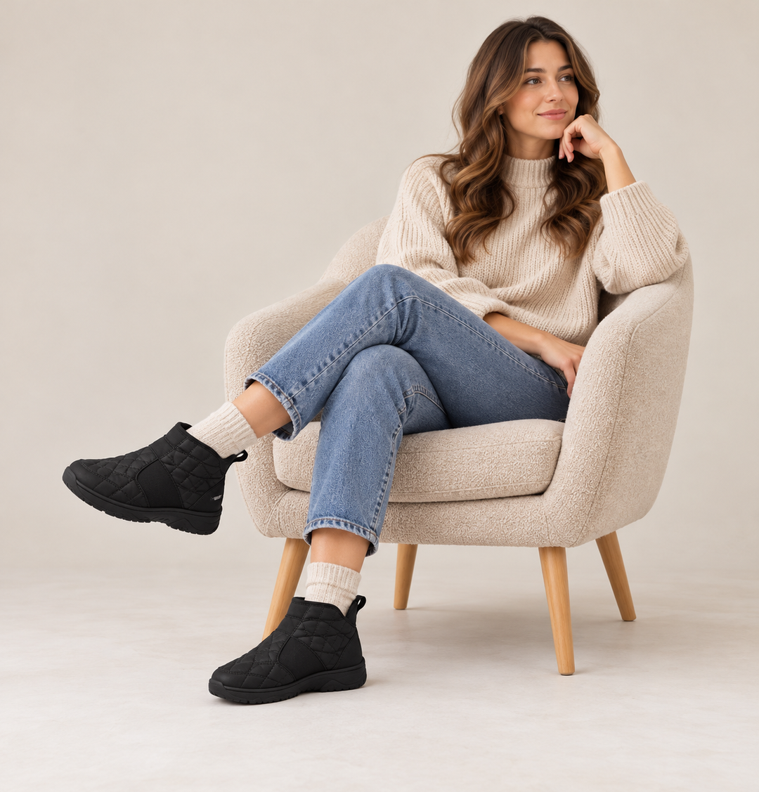 Kiarana - Fleece Lined Winter Shoes