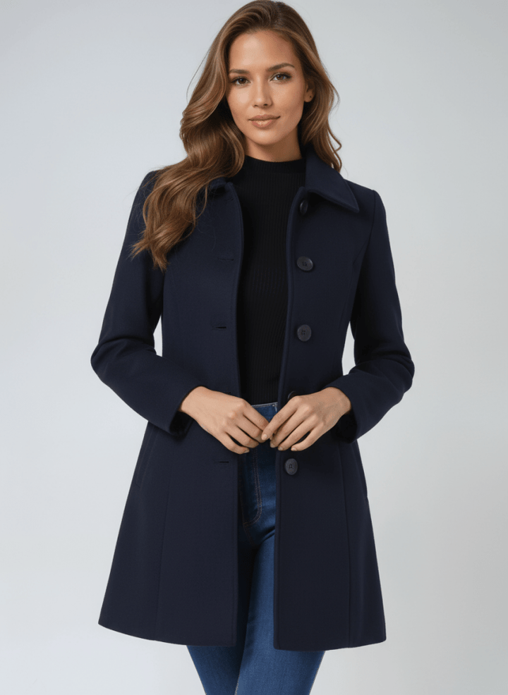 Stefenia - Winter Coat With Buttons