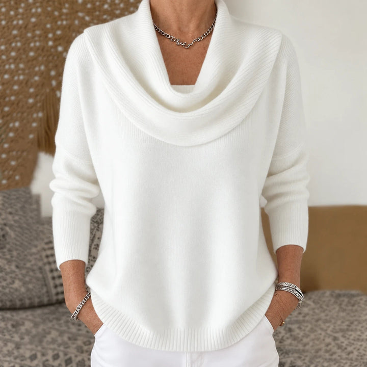 Sylvana - Long Sleeve Knitted Sweater