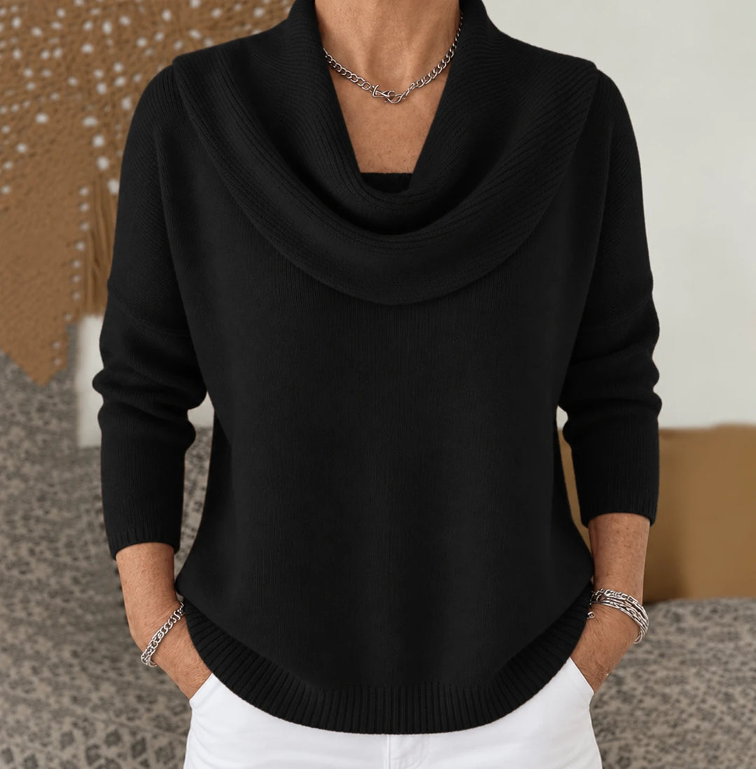 Sylvana - Long Sleeve Knitted Sweater