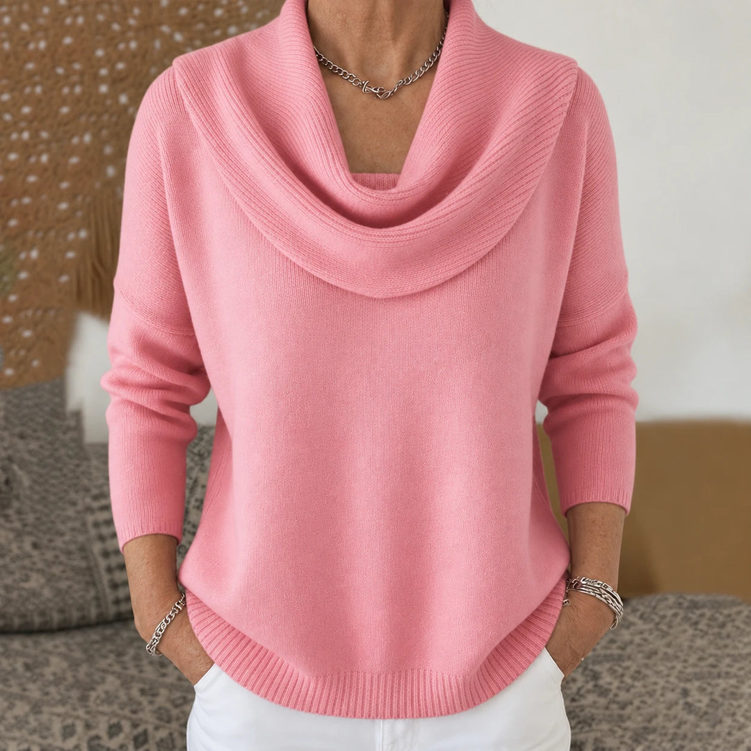 Sylvana - Long Sleeve Knitted Sweater