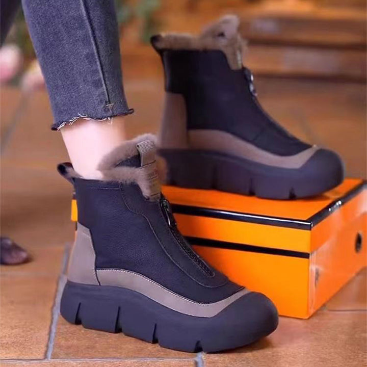 Zoharit - Waterproof Thick Sole Ankle Boot