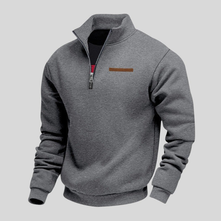 Marcus - Casual Quarter-Zip Sweatshirt