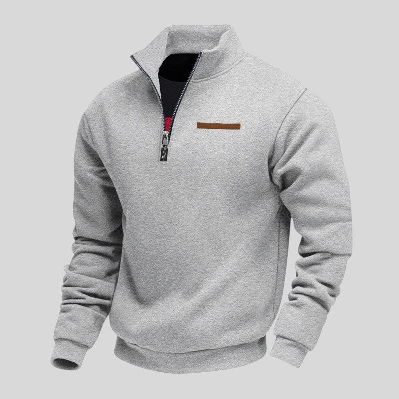 Marcus - Casual Quarter-Zip Sweatshirt