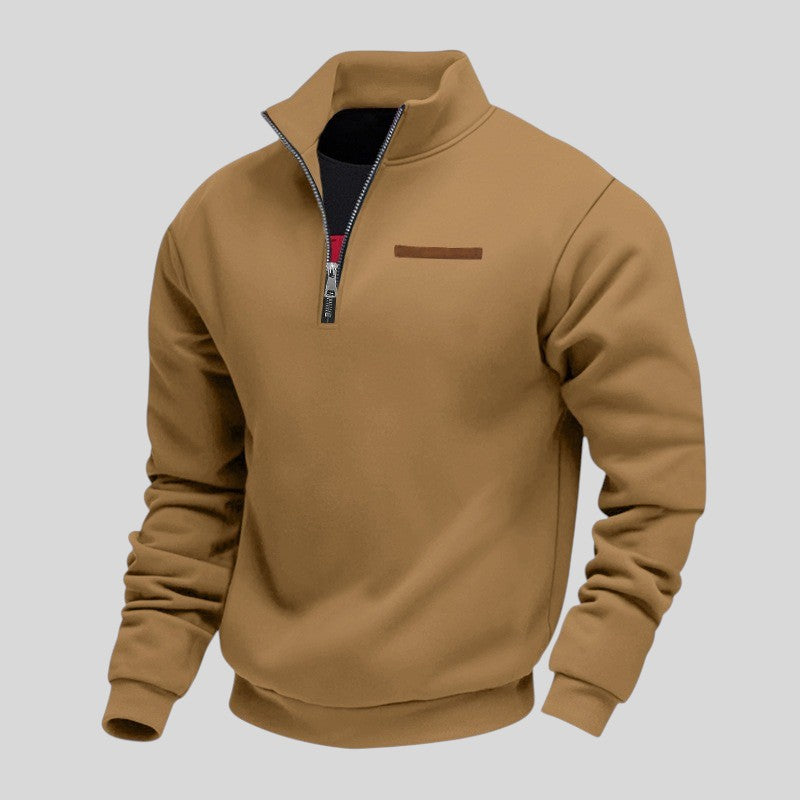 Marcus - Casual Quarter-Zip Sweatshirt