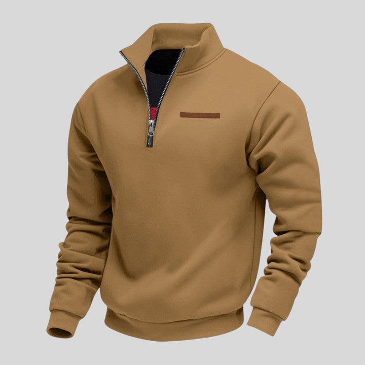 Marcus - Casual Quarter-Zip Sweatshirt