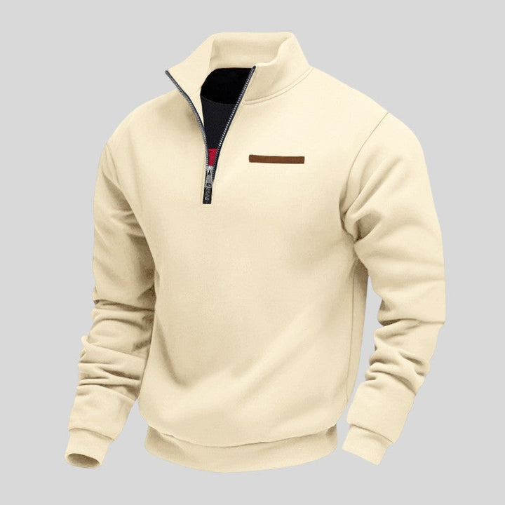 Marcus - Casual Quarter-Zip Sweatshirt