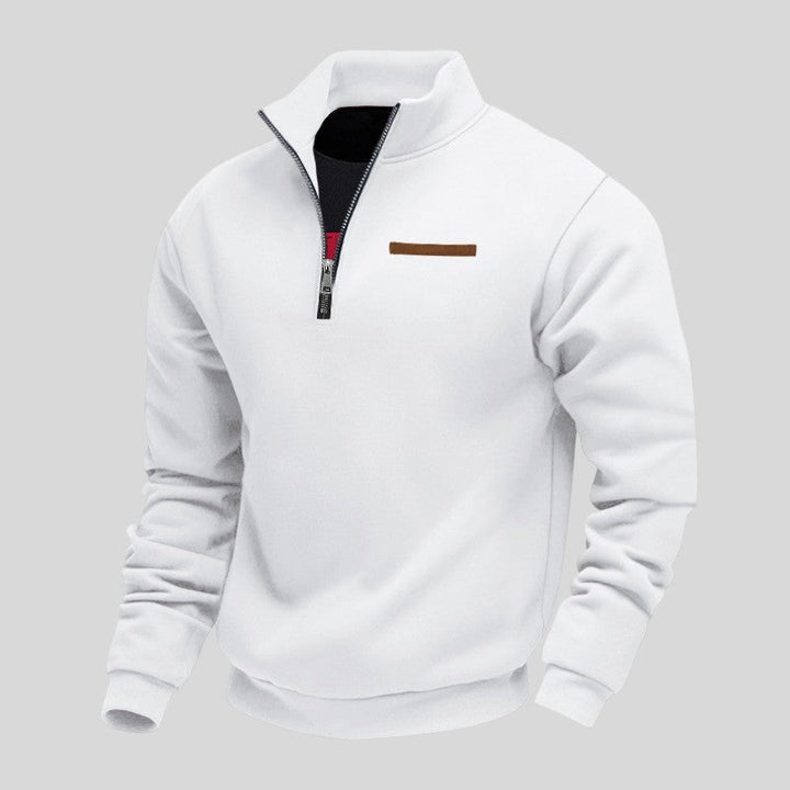 Marcus - Casual Quarter-Zip Sweatshirt