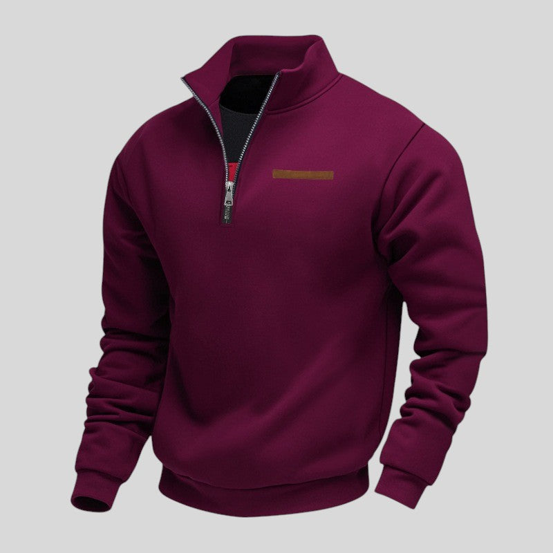 Marcus - Casual Quarter-Zip Sweatshirt