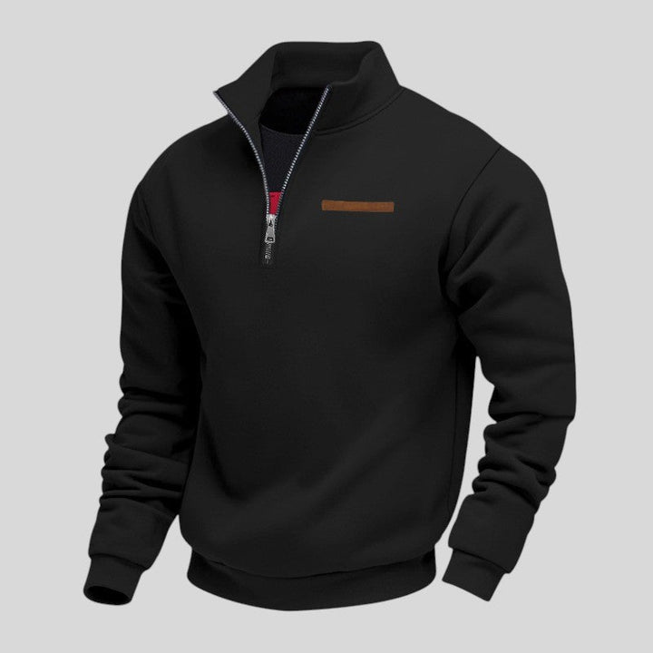 Marcus - Casual Quarter-Zip Sweatshirt